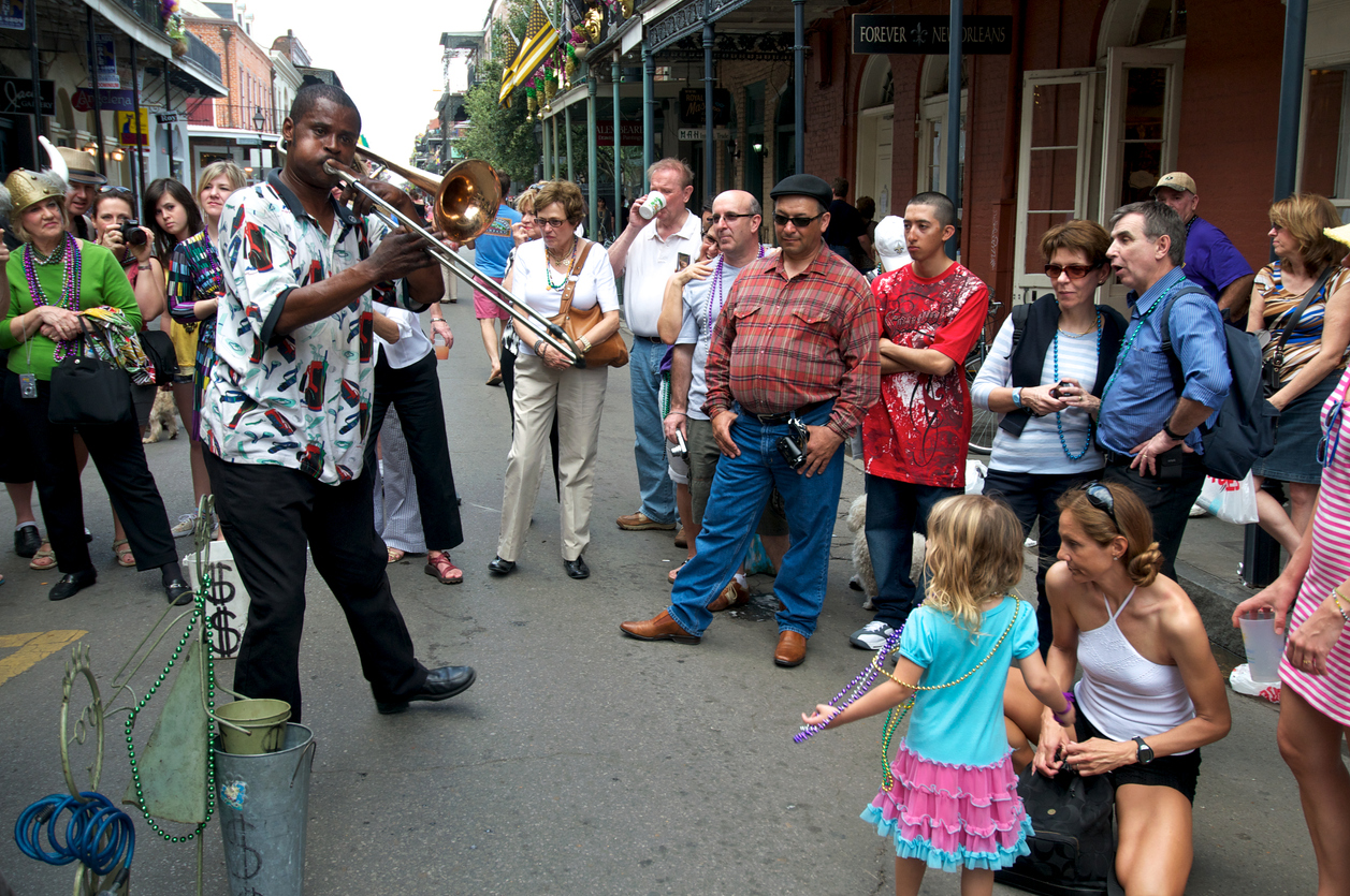 Street Musician in the French Quarter